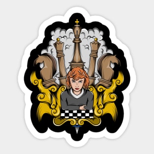The Greatest Female Chess Player Sticker
